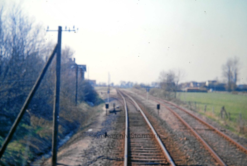 1974 - Bahnhof Erfde