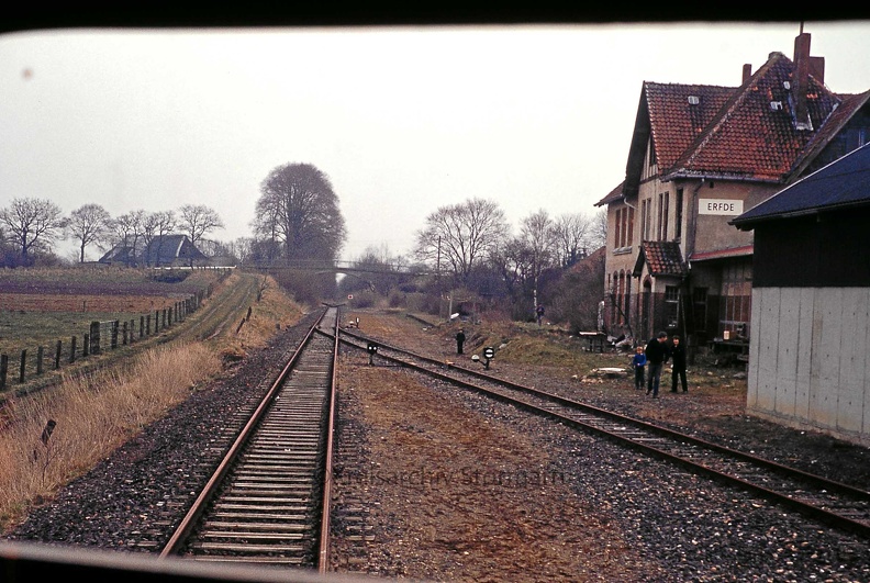 1984 - Bahnhof Erfde
